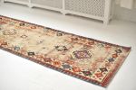 Perfectly Aged & Distressed Caucasian Runner | Runner Rug in Rugs by The Loom House. Item made of fabric with fiber
