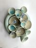 Lochan, stoneware wall sculpture SOLD | Sculptures by Le Lef