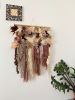 L Eva’s Doodlings Woven wall decoration, coral reef in beige | Tapestry in Wall Hangings by Awesome Knots. Item made of cotton & fiber