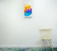 Blue Skies and Sunshine 01 | Oil And Acrylic Painting in Paintings by Claire Desjardins. Item composed of canvas