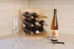 Cantilever wine rack | Storage by Overstory. Item made of maple wood compatible with minimalism style