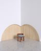 SOLID WALNUT WITH VELVET SEAT LOUNGE CHAIR NAMI | Chairs by HACHI COLLECTIONS. Item made of walnut & cotton