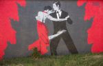 Tango, Mural at Buenos Aires Cafe | Street Murals by Kristin Freeman | Buenos Aires Café in Austin