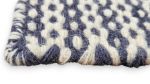Handwoven Woolen Stair Runner Rug | Rugs by Evergreen Carpets. Item composed of wool compatible with boho and minimalism style