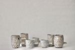 Glazed terra nigra clay cup | Drinkware by ZHENI. Item composed of stoneware