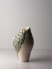soft relief study vase 05 | Vases & Vessels by Ashley Perez. Item composed of ceramic in minimalism or contemporary style