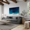 Salt Creek Sunday's Original Resin Seascape Painting | Oil And Acrylic Painting in Paintings by MELISSA RENEE fieryfordeepblue  Art & Design | Salon Platinum - Aliso Viejo, Orange County, CA in Aliso Viejo. Item made of canvas works with contemporary & coastal style
