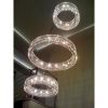 AM8003 CIRCULAR RING | Chandeliers by alanmizrahilighting | New York in New York. Item made of metal with glass