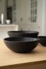 Charred Ash Wood Nesting Bowl Set | Dinnerware by Creating Comfort Lab