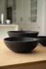 Charred Ash Wood Nesting Bowl Set | Dinnerware by Creating Comfort Lab. Item made of wood