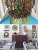 The Tropical 3 tier | Chandeliers by Mud Studio, South Africa. Item composed of stoneware