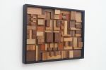 Natural Geometric Cube Art | Wall Sculpture in Wall Hangings by Craig Forget. Item composed of wood in contemporary or industrial style