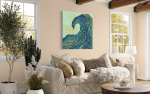 Ripcurl | Prints in Paintings by Trish Sierer Studio. Item in boho or mid century modern style