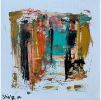 Connected | Oil And Acrylic Painting in Paintings by Shirly Maimom Art. Item made of canvas with synthetic