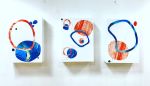 Sunset Sunrise | Mixed Media by LESLIE MORGAN ART. Item composed of wood & synthetic