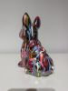 Pop Bulldog | Sculptures by Anastasiia Krykun. Item made of ceramic works with modern style