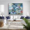 Water Poem - SOLD | Oil And Acrylic Painting in Paintings by Cat Tesla. Item made of canvas works with contemporary style