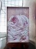Abbraccio di amore (2024) | Oil And Acrylic Painting in Paintings by Elena Parau. Item made of paper works with minimalism & eclectic & maximalism style