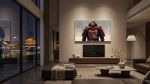Heritage Japanese Armor I: Impasto Oil Painting, Samurai | Oil And Acrylic Painting in Paintings by Dynasty Artisan. Item composed of linen compatible with contemporary and japandi style
