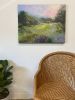 Mountain High, Valley Low | Oil And Acrylic Painting in Paintings by Julia Lawing Fine Art | Goodyear Cottage in Jekyll Island. Item composed of canvas & synthetic