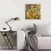 Mechanism A88 (SOLD) | Oil And Acrylic Painting in Paintings by Alessia Lu. Item composed of canvas in contemporary or modern style