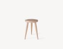 Abbott Stool | Chairs by Coolican & Company. Item composed of wood