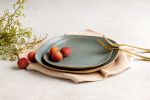 Blue Ceramic Dinnerware | Plate in Dinnerware by ShellyClayspot. Item composed of stoneware