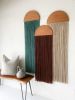 "Casitas" | Tapestry in Wall Hangings by Vita Boheme Studio. Item composed of wood and fiber