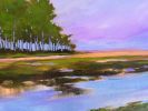 Sunset Blush - Acrylic Landscape Painting on Canvas | Oil And Acrylic Painting in Paintings by Filomena Booth Fine Art. Item composed of canvas