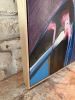 Ignite | Oil And Acrylic Painting in Paintings by Kim Powell Art. Item made of canvas with synthetic works with boho & contemporary style