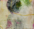 A Mermaid's Adventure | Mixed Media by Deb Chaney Contemporary Abstract Artist. Item composed of canvas