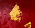 Yellow fever | Oil And Acrylic Painting in Paintings by Hugo Auler Jr. Art. Item made of canvas
