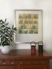 Magueyal | Watercolor Painting in Paintings by Laila Vazquez. Item composed of paper compatible with contemporary and japandi style