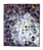 Denim Quilt | Universe II | Tapestry in Wall Hangings by DaWitt | Farbenfabrik in Leipzig. Item made of cotton works with minimalism & contemporary style