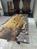 Resin Table Top - Resin Dining Table - Wood Dining Table | Tables by Tinella Collection. Item composed of wood compatible with contemporary and country & farmhouse style
