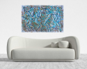 Original Abstract Jazz Art Painting by Leon Zernitsky | Oil And Acrylic Painting in Paintings by Leon Zernitsky Art. Item in contemporary style