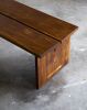 Teak shower bench | Benches & Ottomans by LIRIO Design House. Item made of wood works with contemporary & japandi style