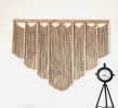 Cord and Beads | Tapestry in Wall Hangings by Lisa Haines. Item made of wood with cotton works with boho & coastal style