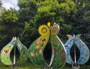 Fleuressence | Public Mosaics by JK Mosaic, LLC. Item made of glass