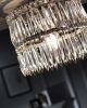hd021 | Chandeliers by Gallo. Item made of metal with glass