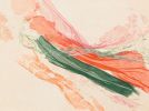 Elmhurst Sunset in Washi | Oil And Acrylic Painting in Paintings by Jan Sullivan Fowler. Item composed of paper and synthetic