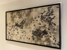 Black Winds | Mixed Media in Paintings by Vero Gonzalez Ugarte. Item made of canvas & paper compatible with contemporary style