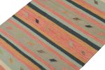 Rug & Kilim’s Tribal style Kilim rug in Multicolor Patterns | Area Rug in Rugs by Rug and Kilim. Item made of wool