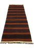 Semi Antique Multicolored Tribal 5' x 15' Kilim Persian Runn | Runner Rug in Rugs by Magic Rugs. Item composed of wool compatible with boho and country & farmhouse style