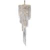 AM6145B SPARKLING SPIRAL | Chandeliers by alanmizrahilighting | New York in New York. Item composed of steel and glass