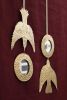 Golden birds ornament Mexican Milagros | Decorative Objects by P.I.Project