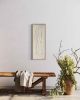 Willows W3612 A | Mixed Media in Paintings by Michael Denny Art, LLC. Item made of bamboo with cotton works with minimalism & contemporary style