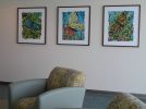 Giant Butterflies Series | Paintings by Eileen Downes | St. Joseph's Medical Center in Stockton