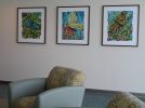 Giant Butterflies Series | Paintings by Eileen Downes | St. Joseph's Medical Center in Stockton