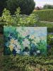Infinity Garden #9 | Oil And Acrylic Painting in Paintings by Art by Geesien Postema. Item made of canvas